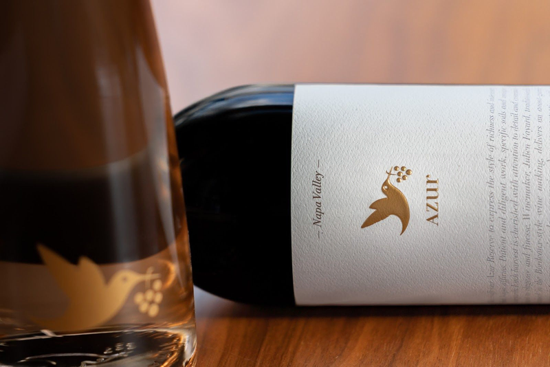 reserve wine in the table from Azur Wines